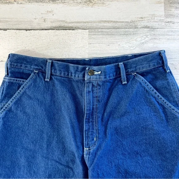 Carhartt Men’s Original Dungaree Fit Carpenter Work Pants Size 38X30